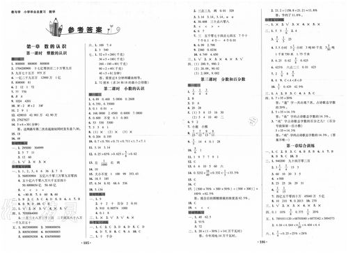 小学毕业数学复习资料（回答后追加分）