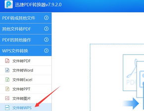 如何把PDF文件转成WPS文件
