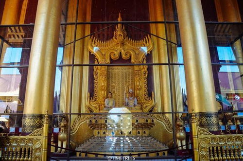 在缅甸,扣押护照才能参观的皇宫,也是军事基地,双重身份加持 