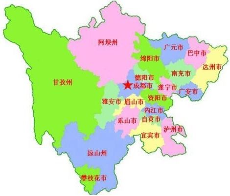 四川省所有市的区号是多少 