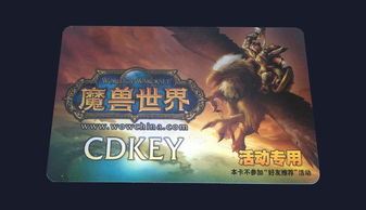 魔兽世界cdkey,CDKEY在游戏里是什么意思？  第1张