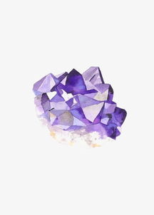 紫色水晶素材图片免费下载 高清装饰图案png 千库网 图片编号2944480 