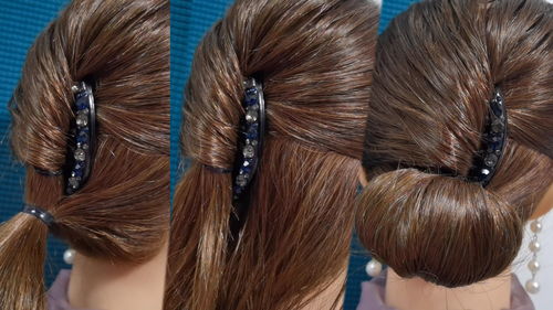 女人后脑勺扁平可以用这款发型弥补,造型多变,发型时尚还大方 