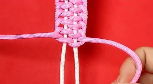绳子也能编手链,这方法真的很实用,比买的实用多了 