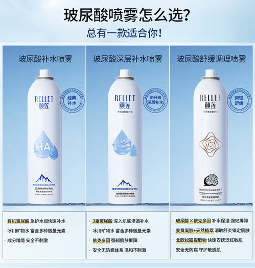 玻尿酸补水喷雾100ml保湿舒缓控油定妆喷雾爽肤水化妆水 颐莲保湿喷雾