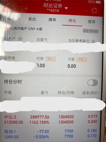 本来有1万股，2次10送10后，我有多少股？