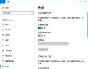 win10自动代理设置