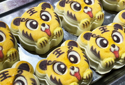 leran 英语学习 Tiger shaped pastry spices up New Year atmosphere 