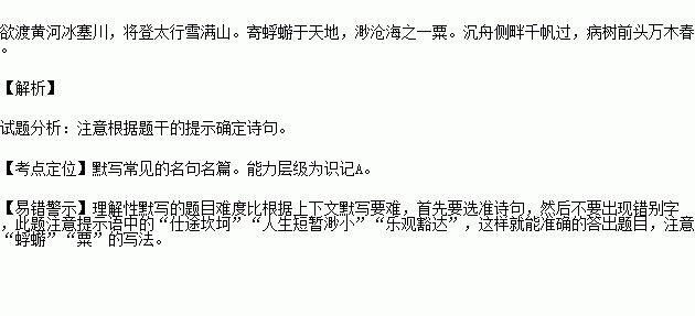 瘦的优美诗句;形容人瘦的诗词？