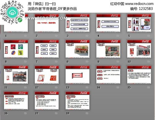 可口可乐 餐饮渠道开发方案PPT模板素材免费下载 红动网 