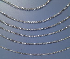 不锈钢珍珠链条图片,不锈钢珍珠链条高清图片 兴和不锈钢首饰织链厂,中国制造网 