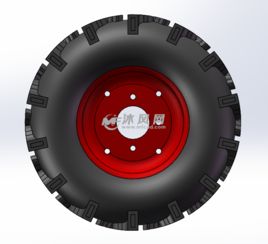 工程车八字轮轮胎生产模型 型号420 10