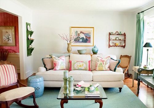 家装色彩搭配效果图,分享那些色彩斑斓家具营造的家居美景