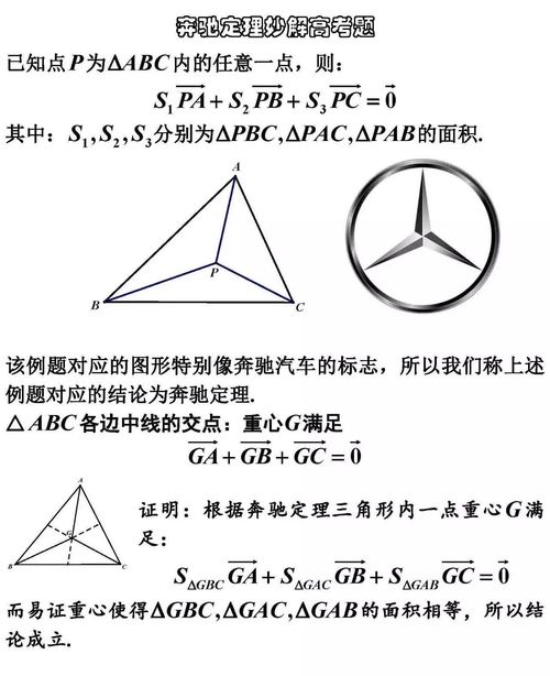 高考有哪些快速解题技巧 奔驰定理 了解一下