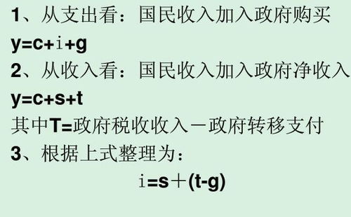 国民收入的基本公式中s代表什么意思 