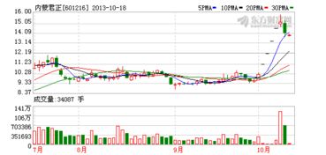内蒙君正股价最高多少钱