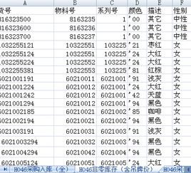 EXCEL中怎样把一列对应到另一个表中对应货号后面 