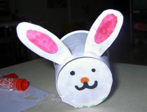 幼儿园手工制作 小兔子