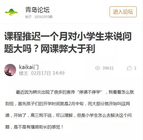 疫情期间小学生到底要不要上网课 孩子妈妈快被逼疯了 