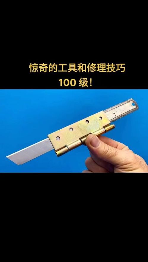 惊奇的工具和修理技巧100级 