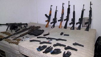 巴西警方从一屋中缴获价值R 150万枪械武器,一人被捕