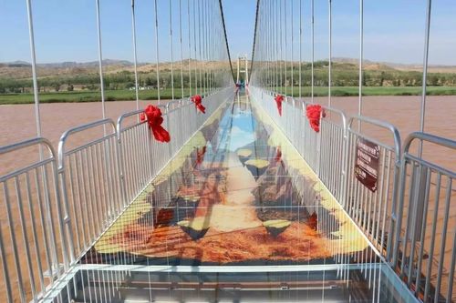 国内首座3D黄河玻璃桥 比张家界玻璃桥惊险100倍