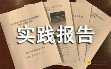 寒假社会实践报告通用