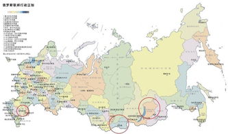 俄远东地图