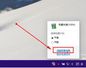 win10显示器暗屏时间无效