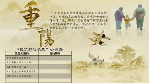 暖心 情暖金秋,爱满重阳 文登区各学校开展重阳节爱老敬老活动