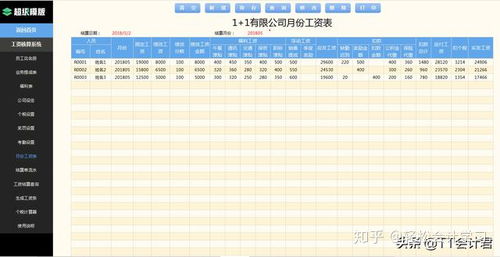 怎么快速核算工资 这套工资核算系统能自动计算社保个税,做会计太需要了 