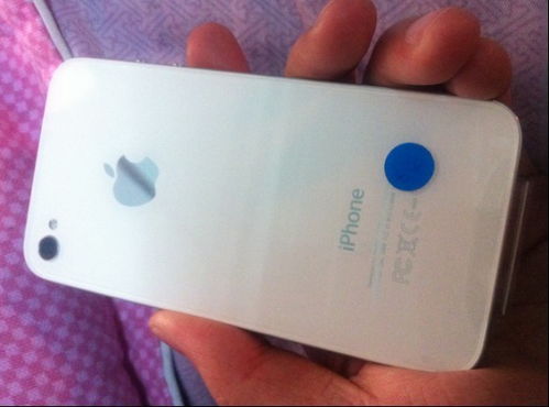 iPhone4背面贴着的蓝色圆圈,上面数字是64是什么意思 是不是样板机 