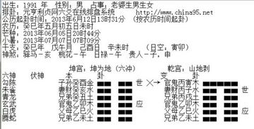 六爻求解 