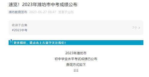 怎么查孩子成绩查询初中 2023年中考查分时间