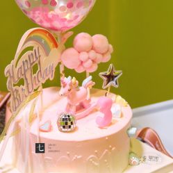 顿享蛋糕的粉色独角兽生日蛋糕好不好吃 用户评价口味怎么样 天津美食粉色独角兽生日蛋糕实拍图片 大众点评 