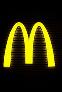 麦当劳的标识灯光效果下载 3657865 