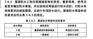 哪位懂二级屋面防水年限为几年