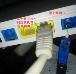 联通光纤猫两个接口LAN1 LAN2一个接电脑一个接路由如何操作 
