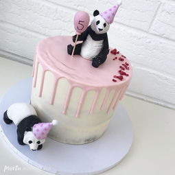 可爱的动物造型蛋糕