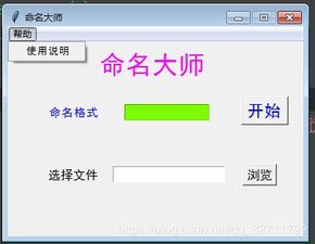 潇洒郎 用python实现批量命名文件,自己定义命名格式 命名大师