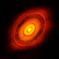 欧洲南方天文台发布金牛座及其原行星盘图片 