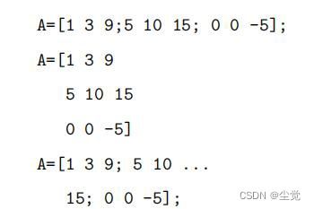 MATLAB 控制语句 数组操作 符号运算 绘图 文件和数据的处理