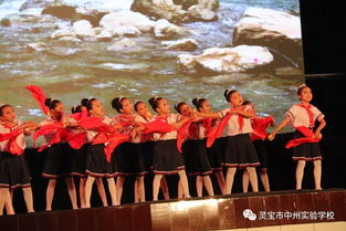 我校 精准扶贫花盛开 音乐快板节目在市体育馆演出掠影