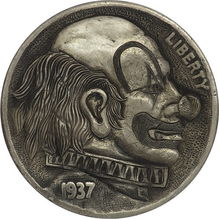 动漫迷最爱 令人惊叹的高超硬币雕刻 