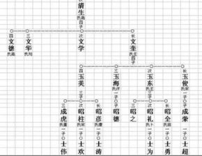 家谱怎么写  第2张