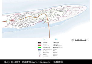 公园道路交通分析图