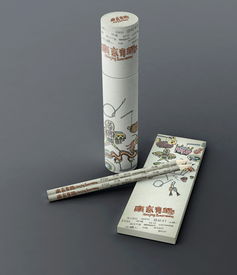 南京味道的一套铅笔笔筒设计