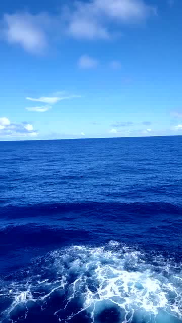 第一次见这么蓝的海,比天空还蓝,太美了 