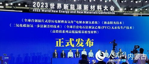 2023世界新能源新材料大会在鄂尔多斯市开幕
