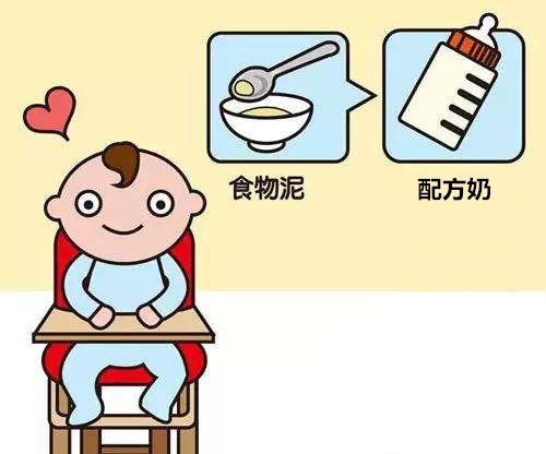 给宝宝添加辅食后喂奶粉的量要减少